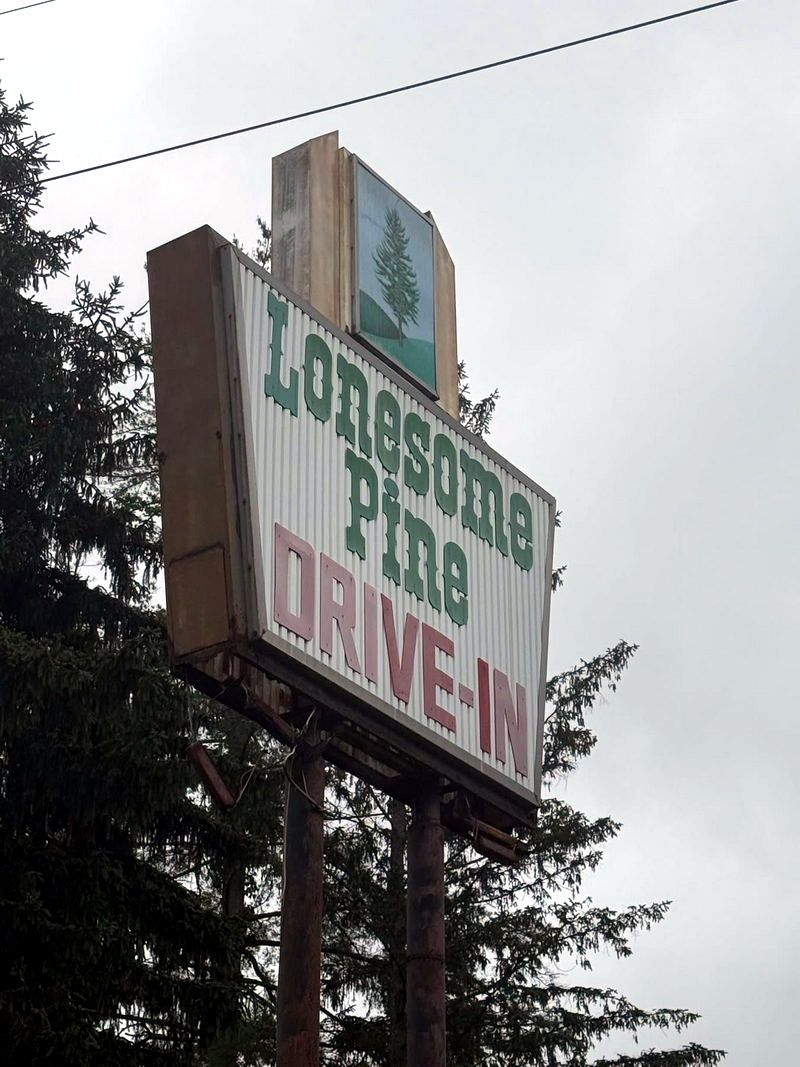 Lonesome Pine Drive-In - From Vermonter At Heart On Facebook (newer photo)